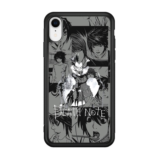 Death Note Silhouette of The Scene iPhone XR Case