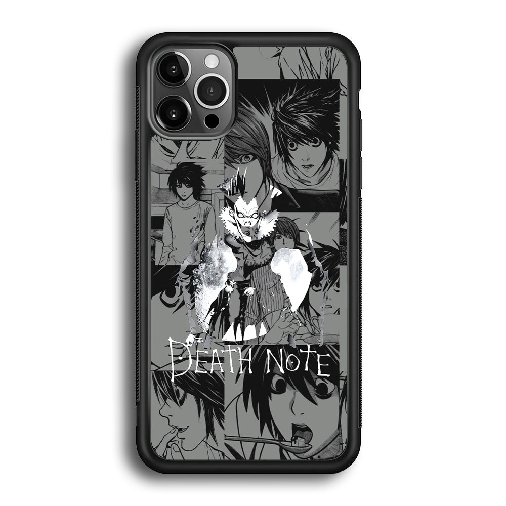 Death Note Silhouette of The Scene iPhone 12 Pro Case