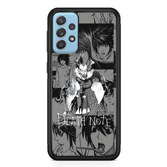 Death Note Silhouette of The Scene Samsung Galaxy A72 Case