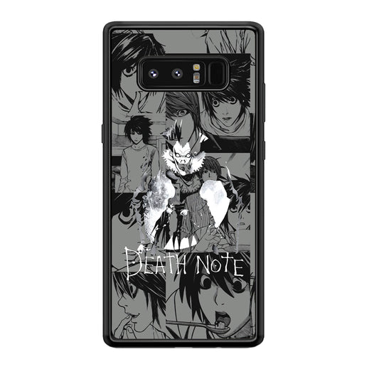 Death Note Silhouette of The Scene Samsung Galaxy Note 8 Case