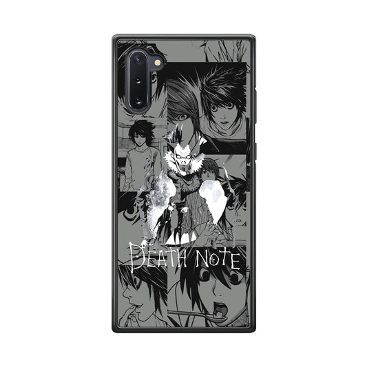 Death Note Silhouette of The Scene Samsung Galaxy Note 10 Case