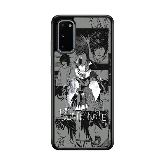 Death Note Silhouette of The Scene Samsung Galaxy S20 Case