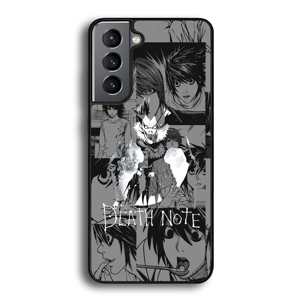 Death Note Silhouette of The Scene Samsung Galaxy S21 Plus Case - Carneyforia