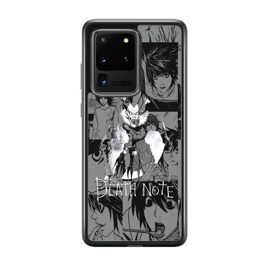 Death Note Silhouette of The Scene Samsung Galaxy S20 Ultra Case