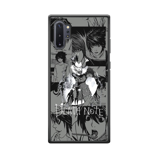 Death Note Silhouette of The Scene Samsung Galaxy Note 10 Plus Case