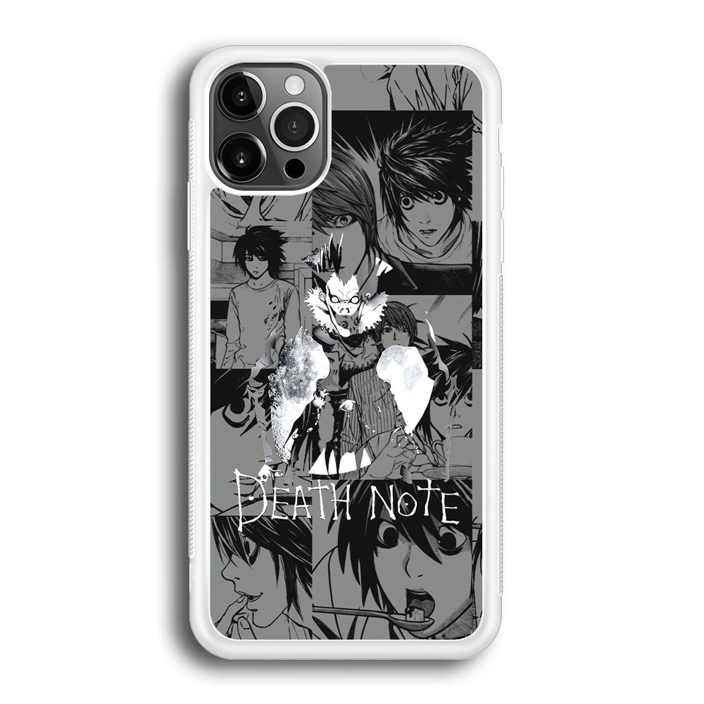 Death Note Silhouette of The Scene iPhone 12 Pro Case