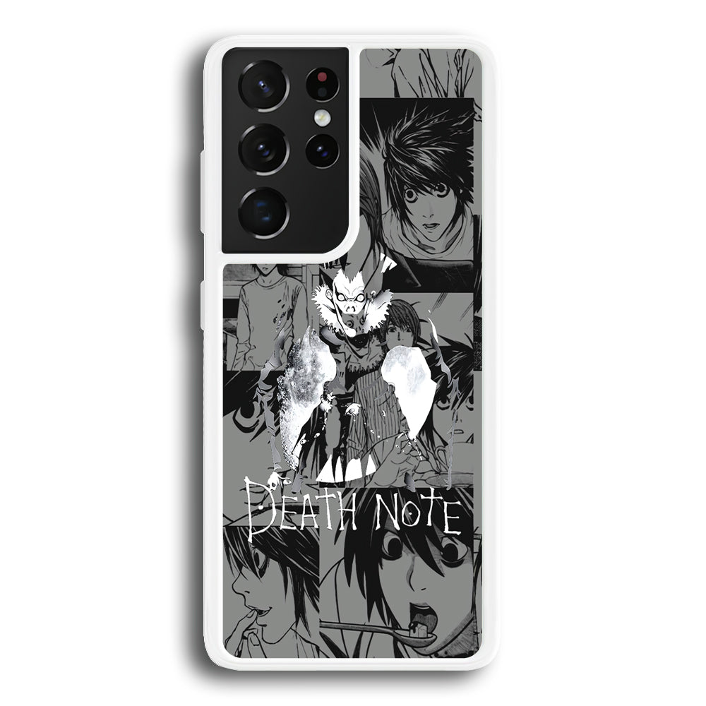 Death Note Silhouette of The Scene Samsung Galaxy S21 Ultra Case