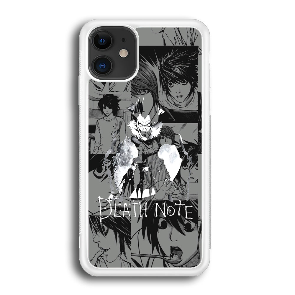 Death Note Silhouette of The Scene iPhone 12 Case