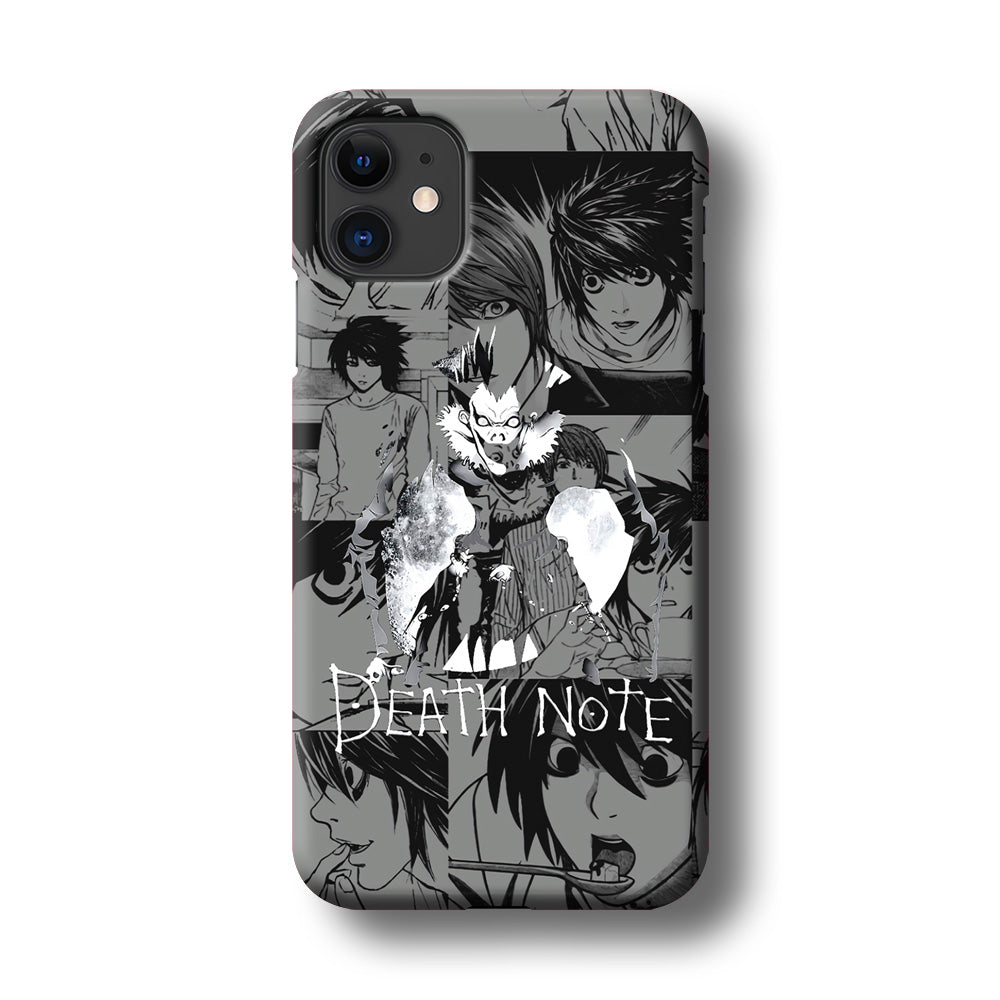 Death Note Silhouette of The Scene iPhone 11 Case