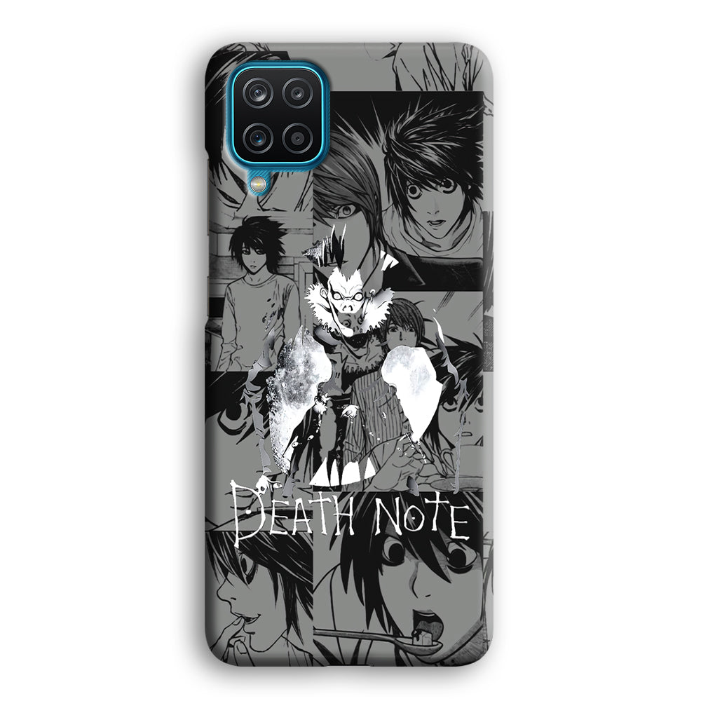 Death Note Silhouette of The Scene Samsung Galaxy A12 Case