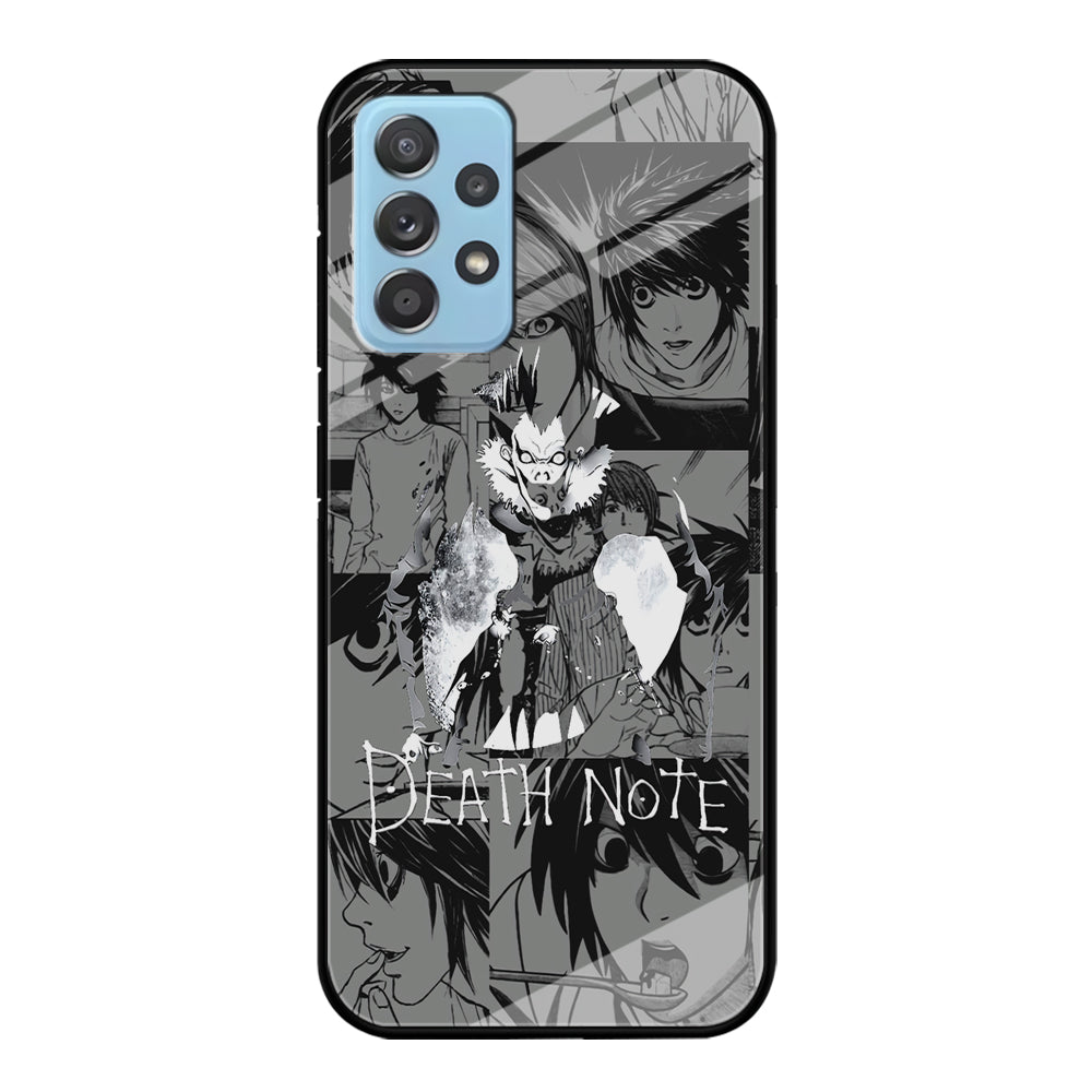 Death Note Silhouette of The Scene Samsung Galaxy A72 Case
