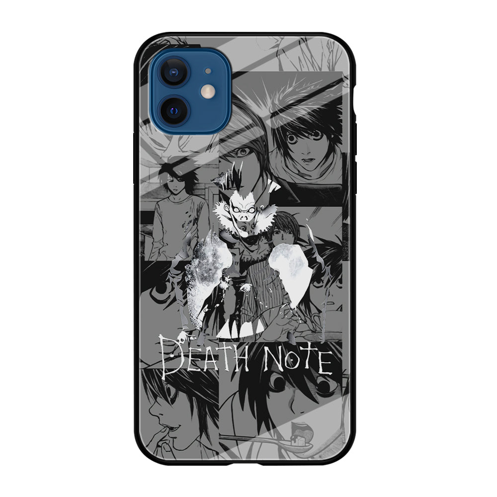 Death Note Silhouette of The Scene iPhone 12 Case