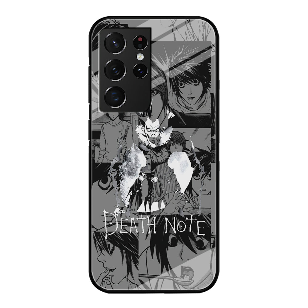 Death Note Silhouette of The Scene Samsung Galaxy S21 Ultra Case