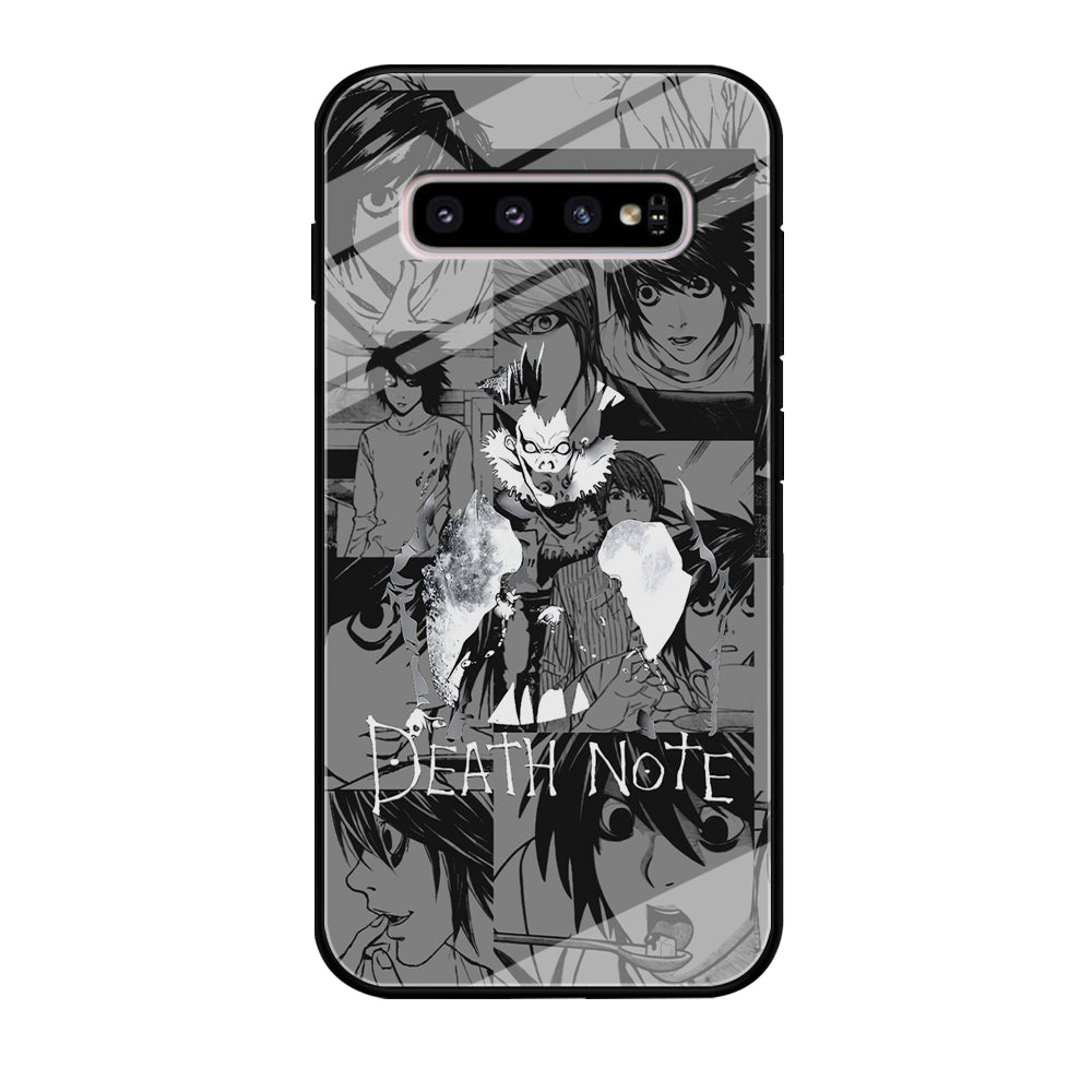 Death Note Silhouette of The Scene Samsung Galaxy S10 Case