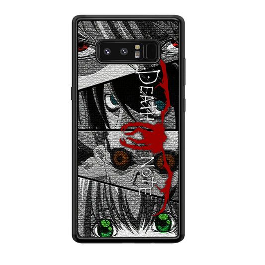 Death Note The Stare Samsung Galaxy Note 8 Case