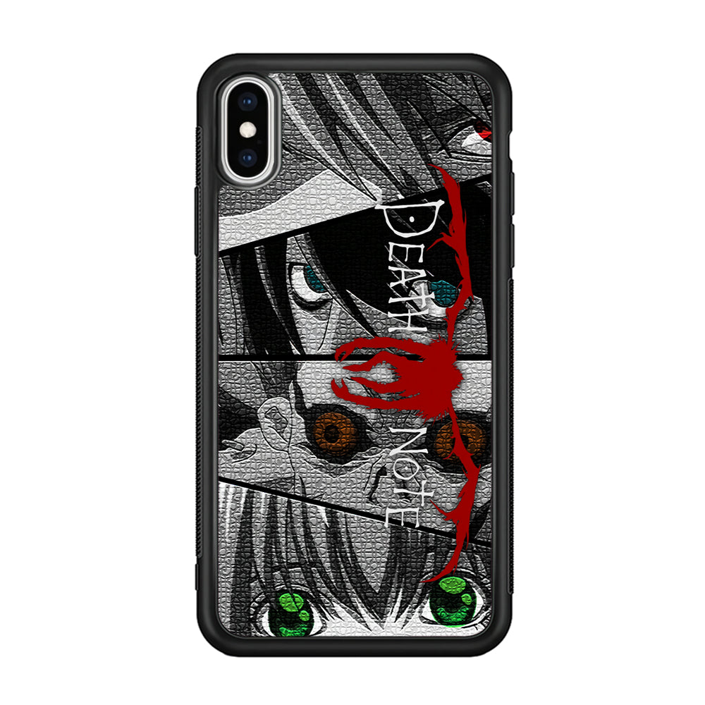 Death Note The Stare iPhone X Case