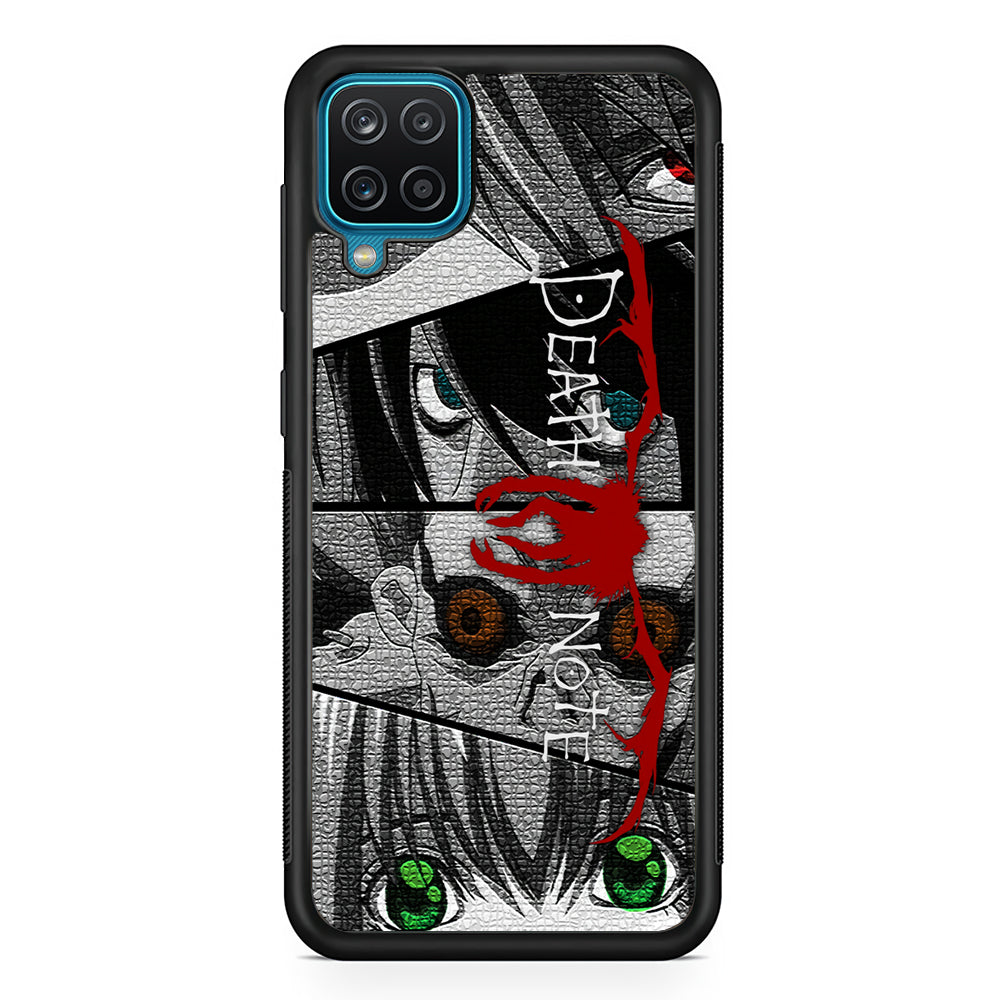Death Note The Stare Samsung Galaxy A12 Case