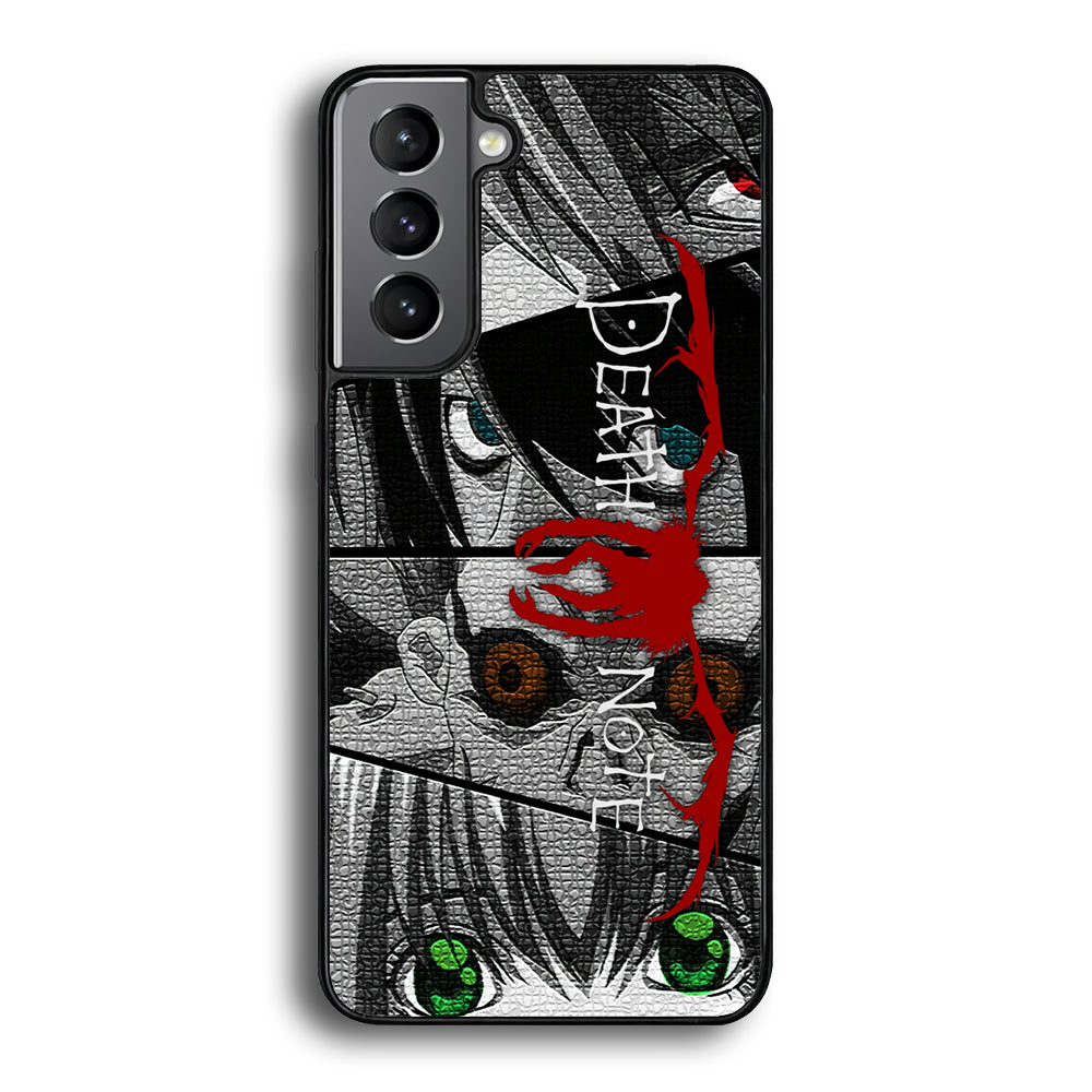 Death Note The Stare Samsung Galaxy S21 Plus Case - Carneyforia