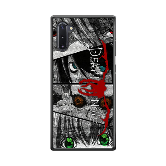 Death Note The Stare Samsung Galaxy Note 10 Case