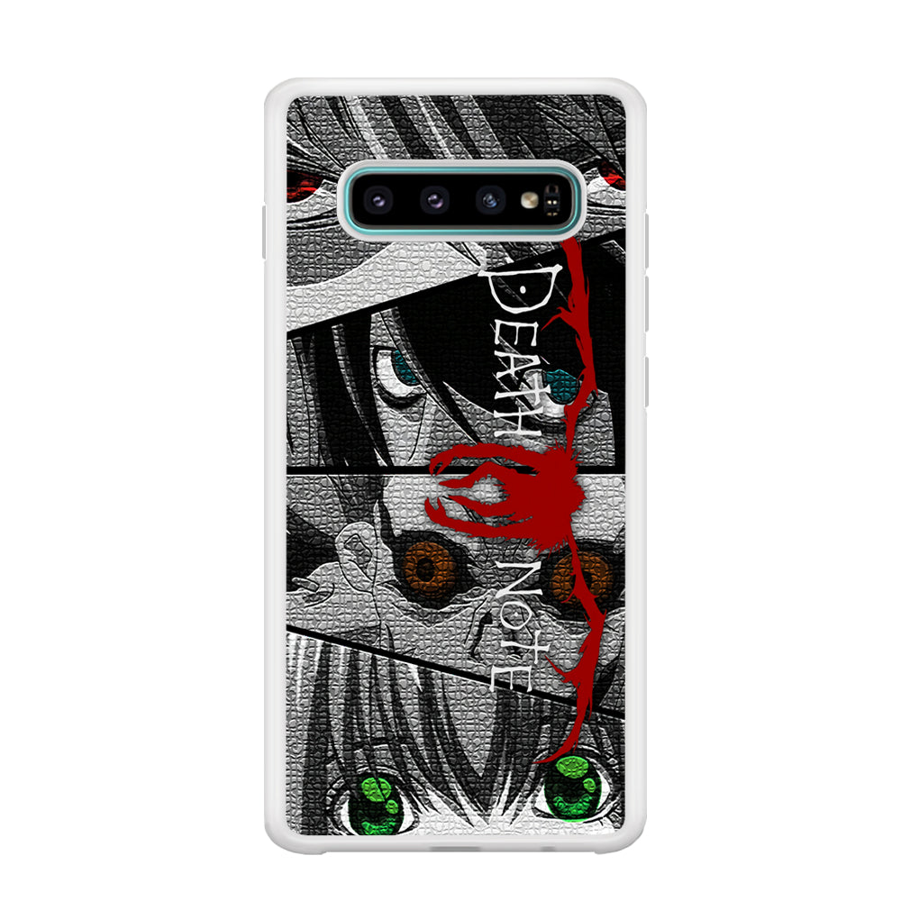 Death Note The Stare Samsung Galaxy S10 Case