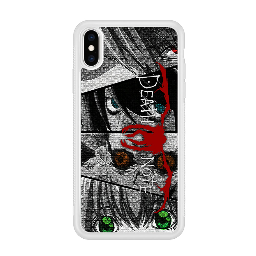 Death Note The Stare iPhone X Case