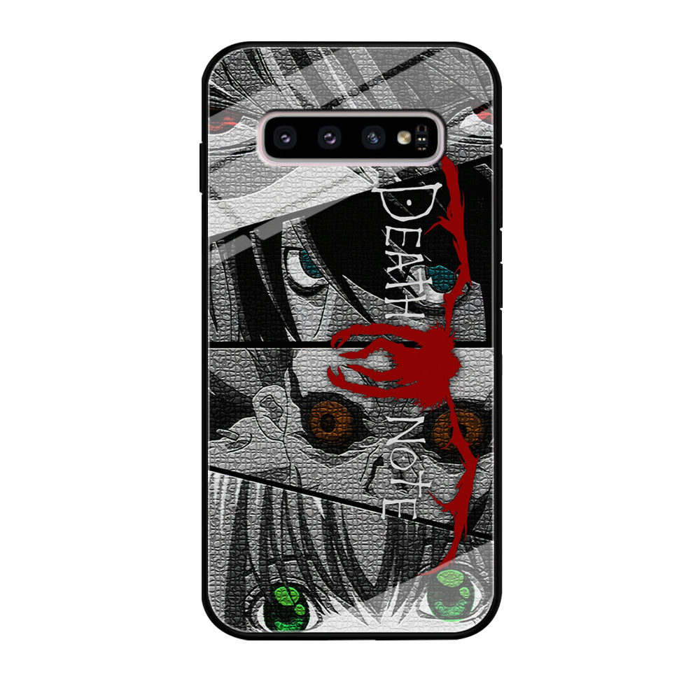 Death Note The Stare Samsung Galaxy S10 Case