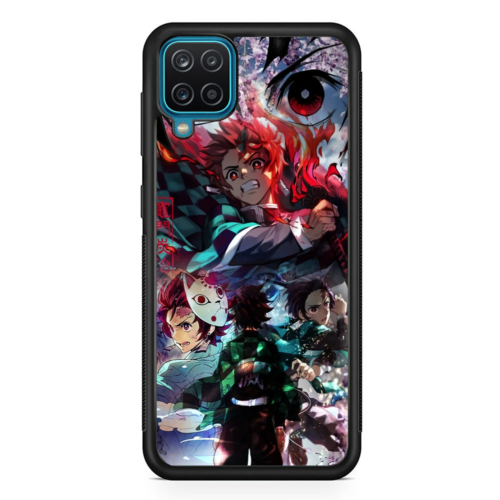 Demon Slayer Soul of Fighter Samsung Galaxy A12 Case