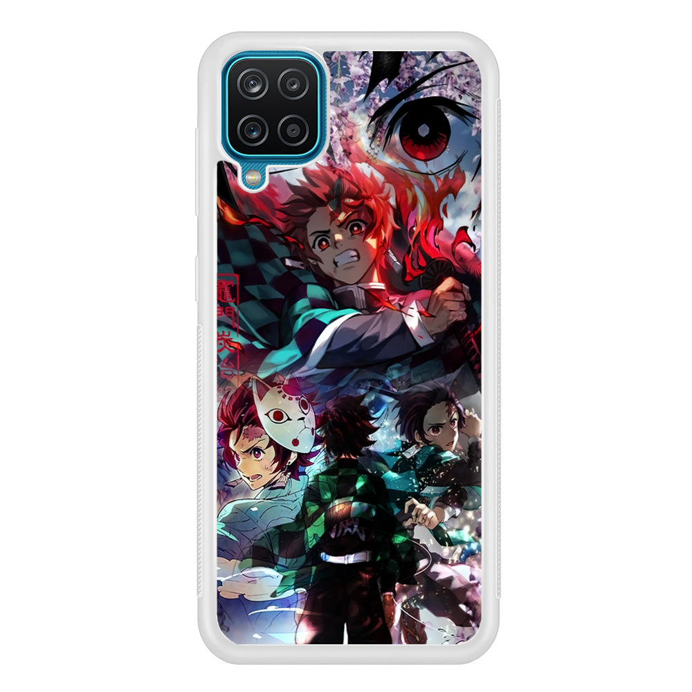 Demon Slayer Soul of Fighter Samsung Galaxy A12 Case