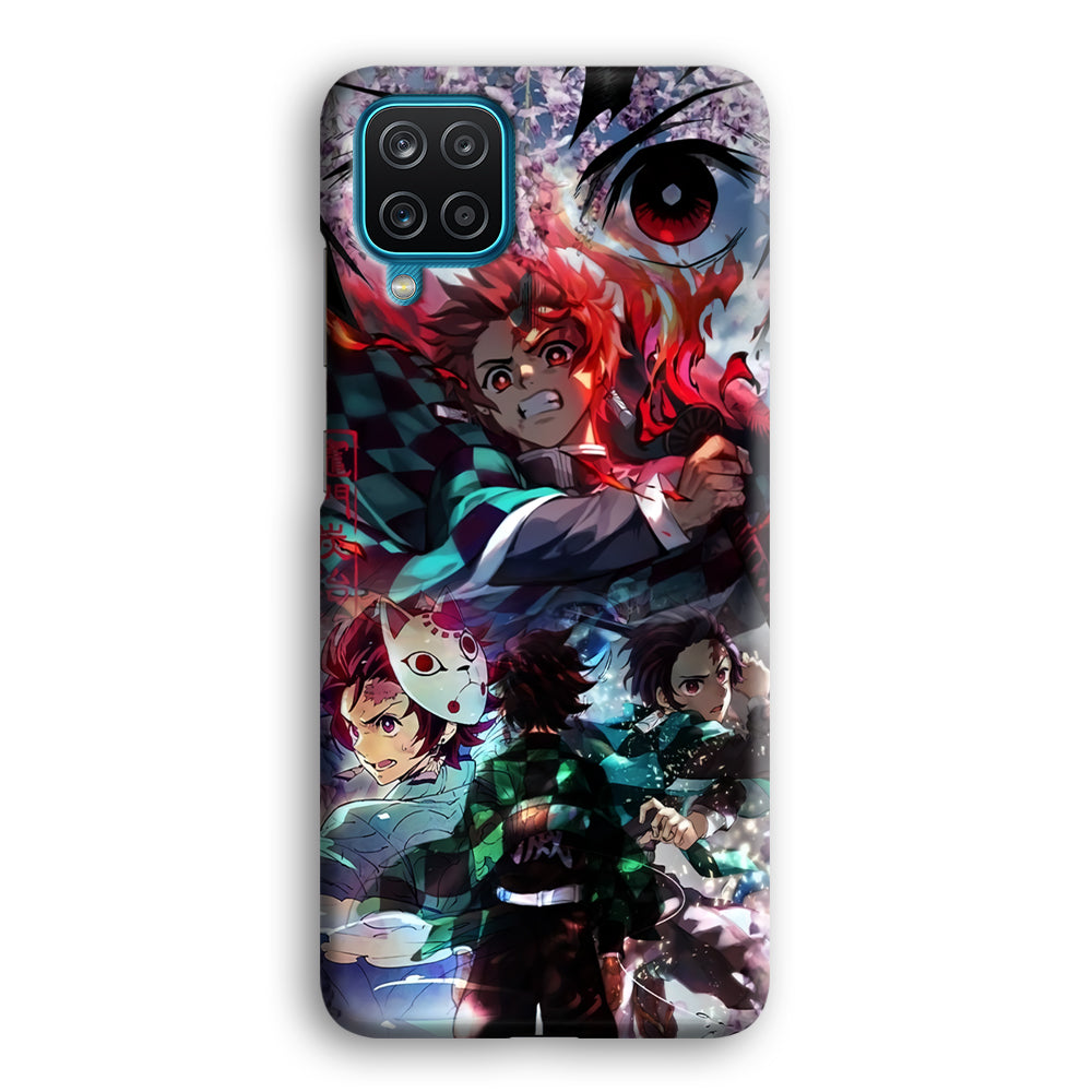 Demon Slayer Soul of Fighter Samsung Galaxy A12 Case