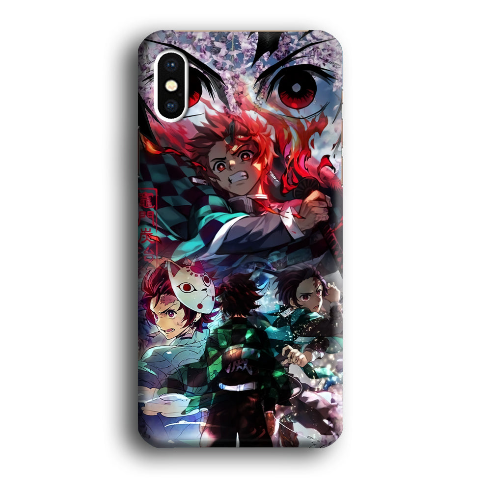 Demon Slayer Soul of Fighter iPhone X Case