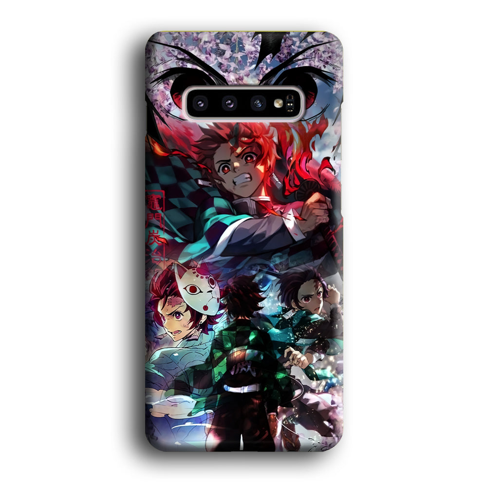 Demon Slayer Soul of Fighter Samsung Galaxy S10 Case