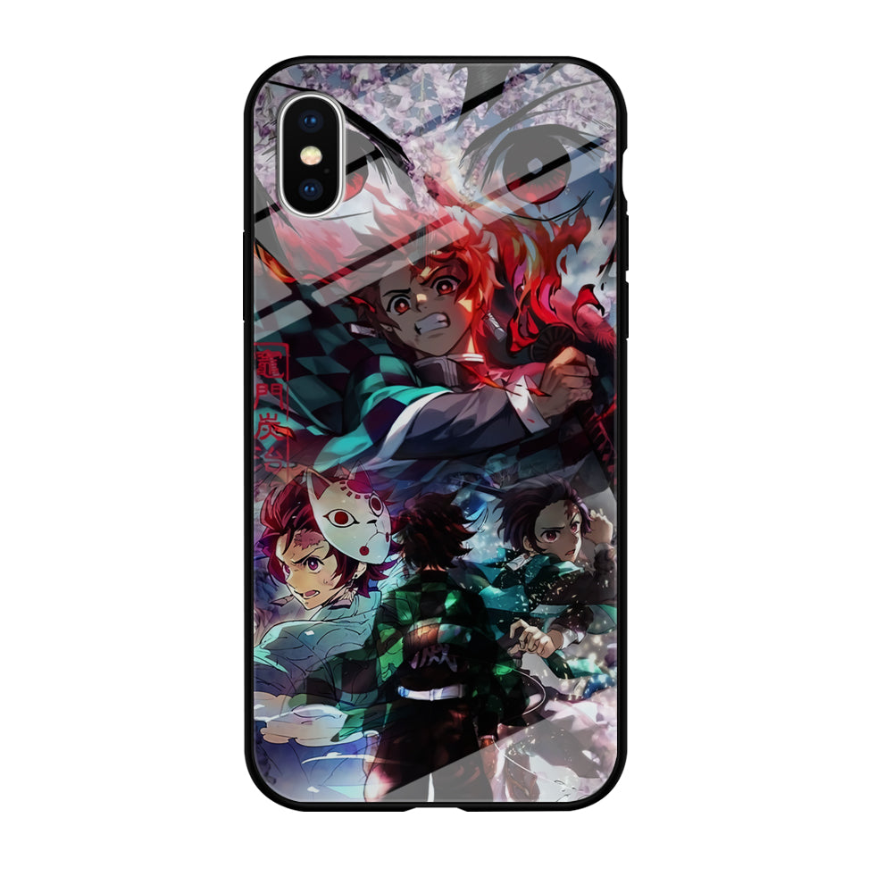 Demon Slayer Soul of Fighter iPhone X Case