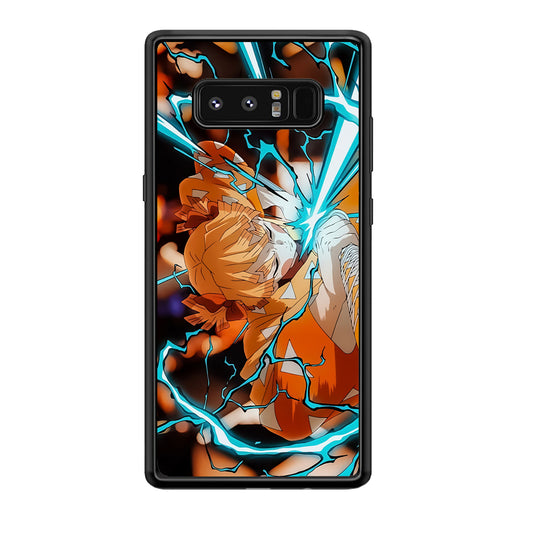Demon Slayer Zenitsu Lightning Sword Samsung Galaxy Note 8 Case