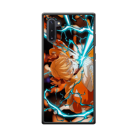 Demon Slayer Zenitsu Lightning Sword Samsung Galaxy Note 10 Case