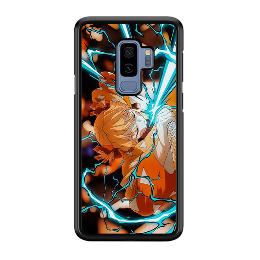 Demon Slayer Zenitsu Lightning Sword Samsung Galaxy S9 Plus Case