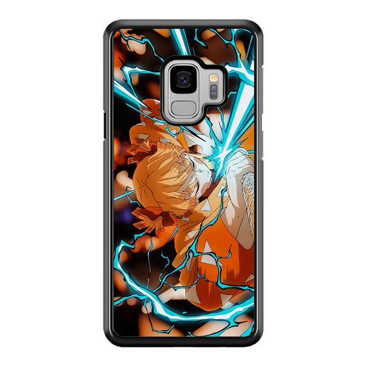 Demon Slayer Zenitsu Lightning Sword Samsung Galaxy S9 Case