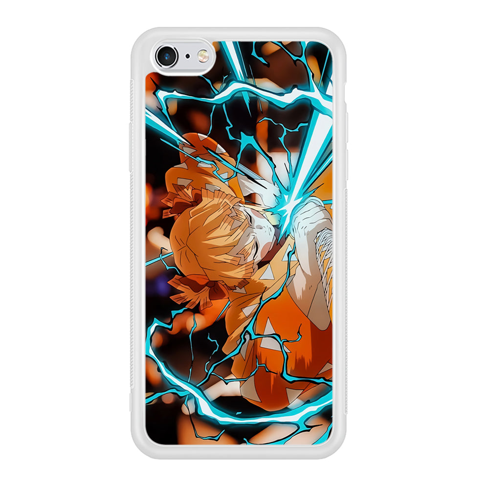 Demon Slayer Zenitsu Lightning Sword iPhone 6 Plus | 6s Plus Case