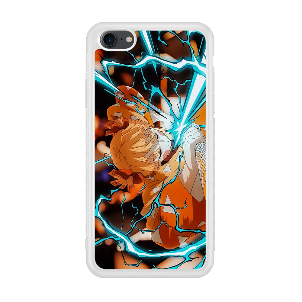 Demon Slayer Zenitsu Lightning Sword iPhone 8 Case