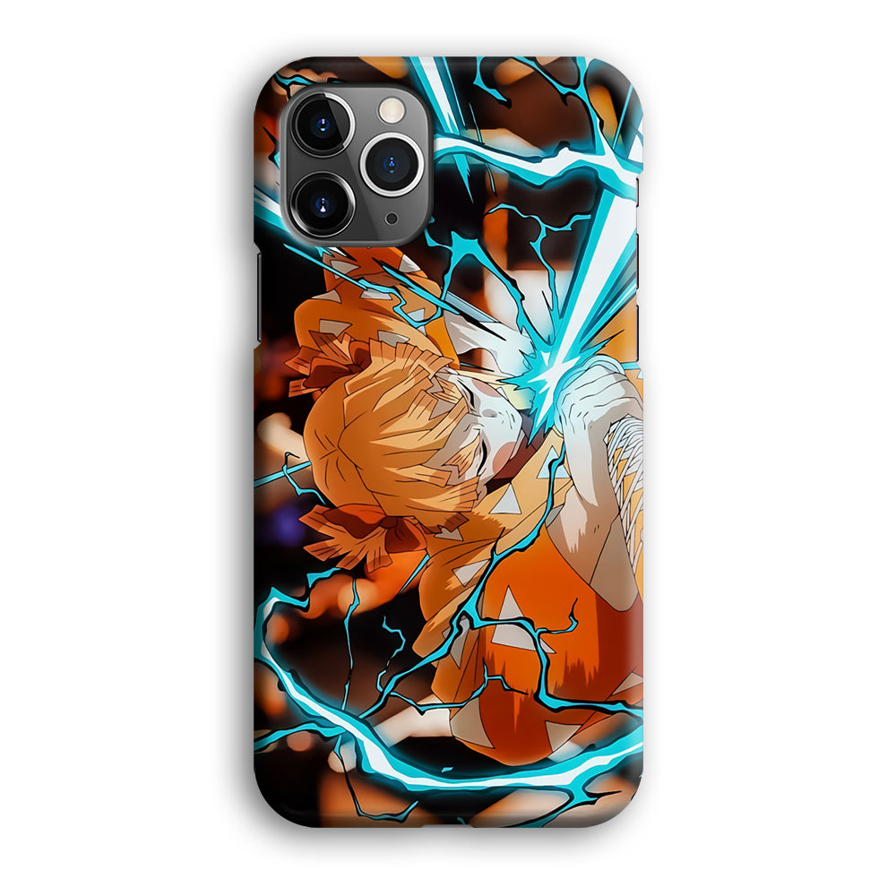 Demon Slayer Zenitsu Lightning Sword iPhone 12 Pro Case