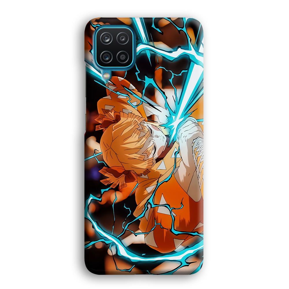 Demon Slayer Zenitsu Lightning Sword Samsung Galaxy A12 Case