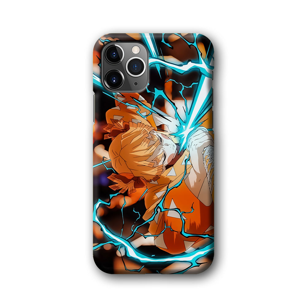 Demon Slayer Zenitsu Lightning Sword iPhone 11 Pro Max Case