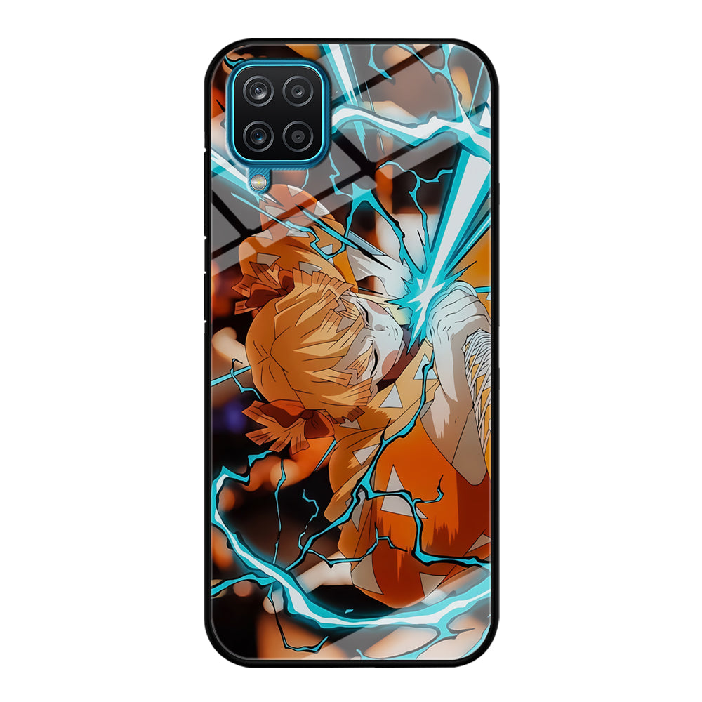 Demon Slayer Zenitsu Lightning Sword Samsung Galaxy A12 Case