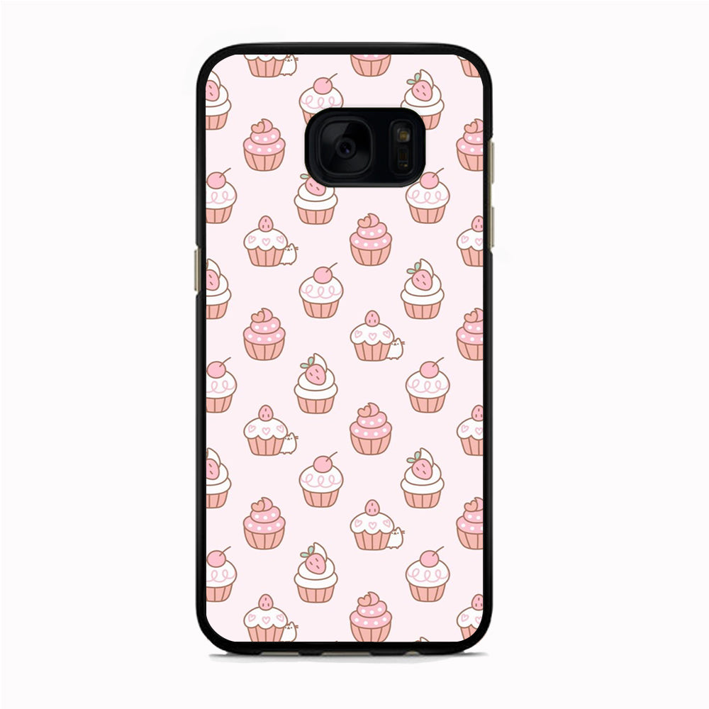 Desert Cake Mini Samsung Galaxy S7 Edge Case