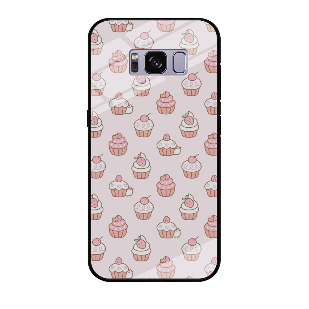 Desert Cake Mini Samsung Galaxy S8 Plus Case Tempered Glass Case