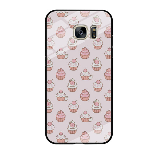 Desert Cake Mini Samsung Galaxy S7 Edge Case