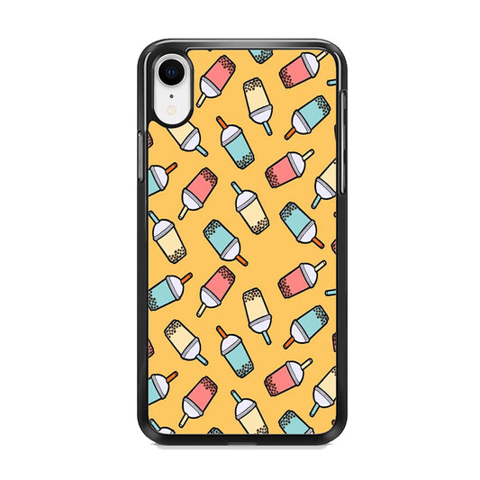 Desert Drink Boba Milk Shake iPhone XR Case