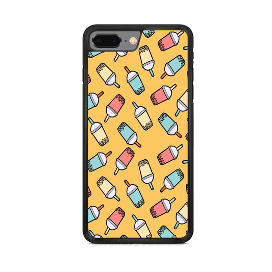 Desert Drink Boba Milk Shake iPhone 7 Plus Case