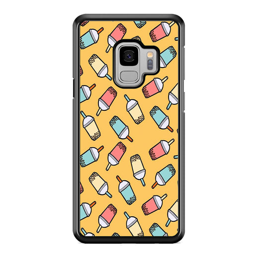 Desert Drink Boba Milk Shake Samsung Galaxy S9 Case