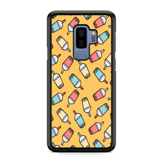 Desert Drink Boba Milk Shake Samsung Galaxy S9 Plus Case