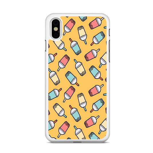 Desert Drink Boba Milk Shake iPhone XS MAX Case